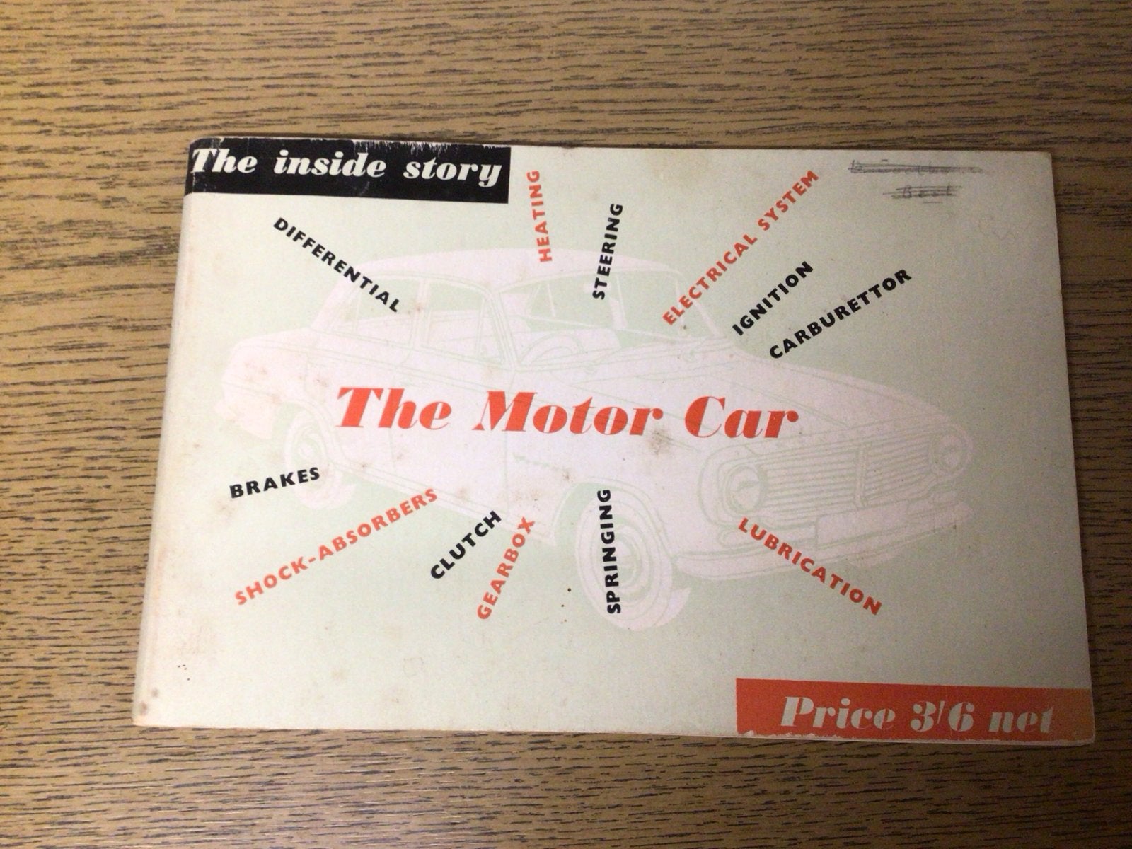 The Motor Car - Handleiding uit 1957, Ophalen of Verzenden, Gelezen, Overige merken