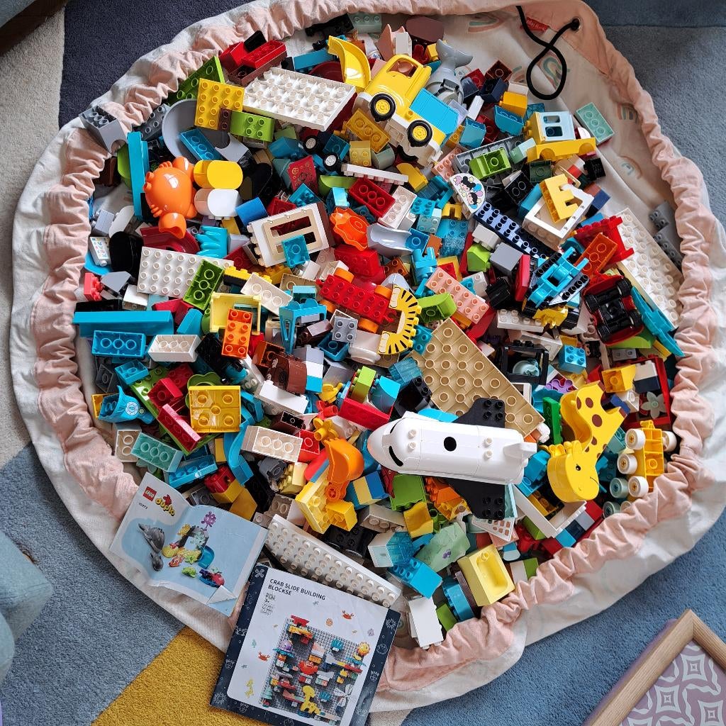 Grote set duplo, meerdere sets, Kinderen en Baby's, Speelgoed | Duplo en Lego, Ophalen, Gebruikt, Overige thema's, Overige typen