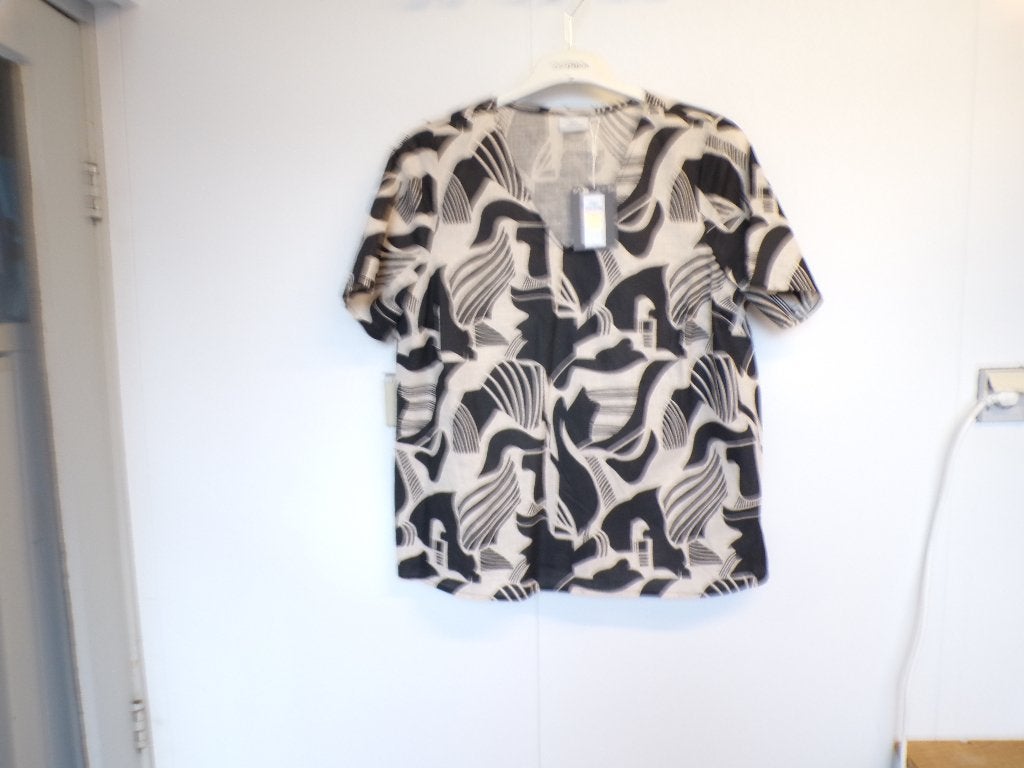 Leuke top Only Carmakoma beige/zwart maat 42 nieuw!, Kleding | Dames, Meerkleurig, Nieuw, Nvt, Nvt