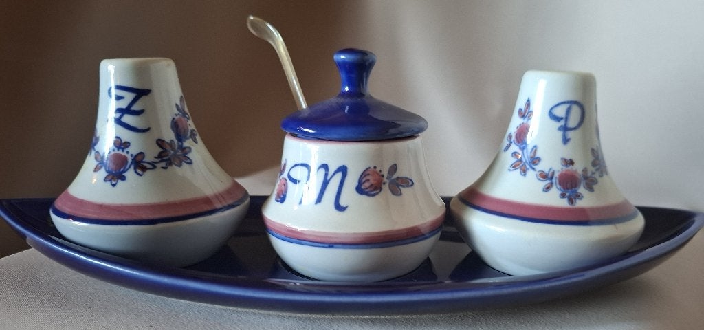 Vintage Zenith Gouda Holland peper en zout&mosterd stelletje, Verzenden