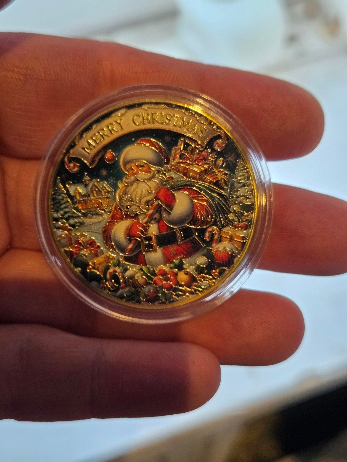 Kerst munt, Postzegels en Munten, Munten | Nederland, Ophalen of Verzenden, Losse munt