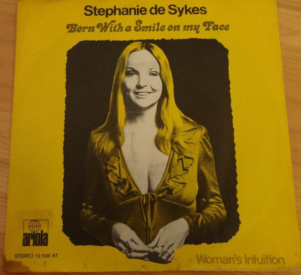 Stephanie de Sykes > Born with smile on my face, Ophalen of Verzenden, Gebruikt, 7 inch, Pop