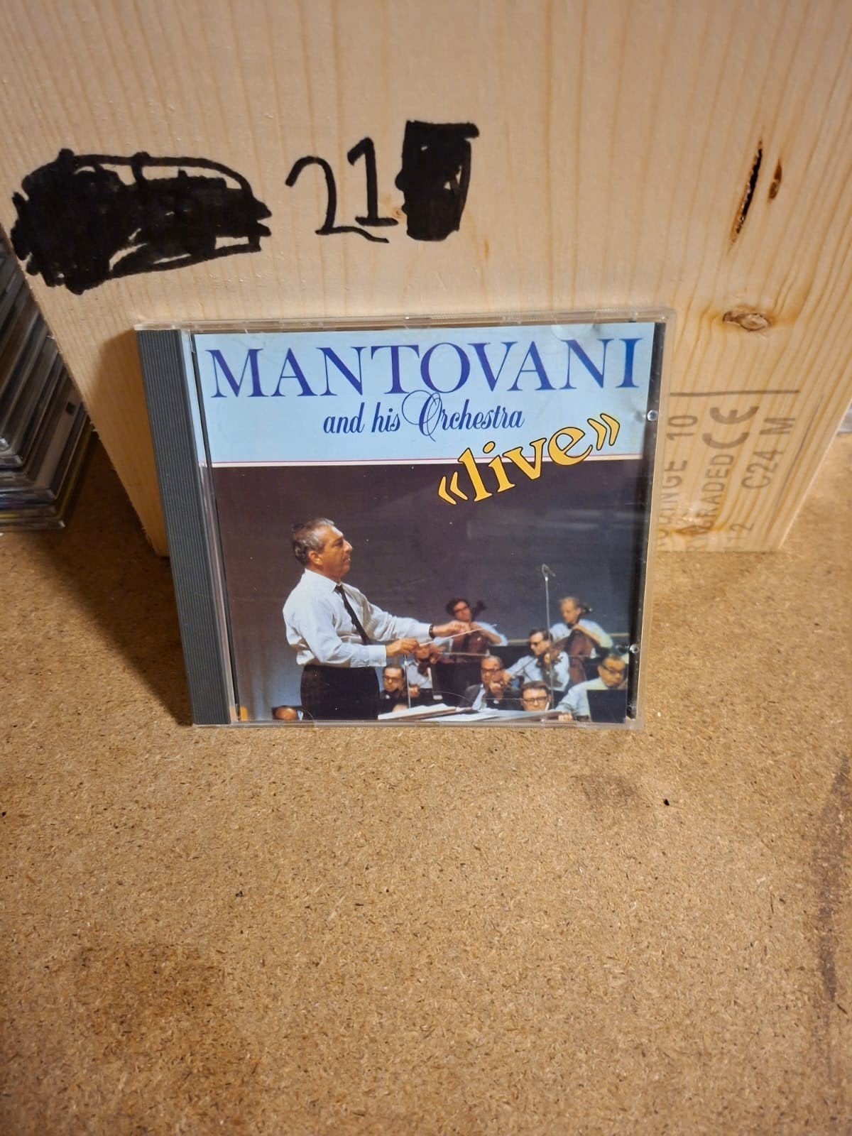 Mantovani and his Orchestra - Live CD, Ophalen of Verzenden, Gebruikt, Live-album, Orkest of Ballet