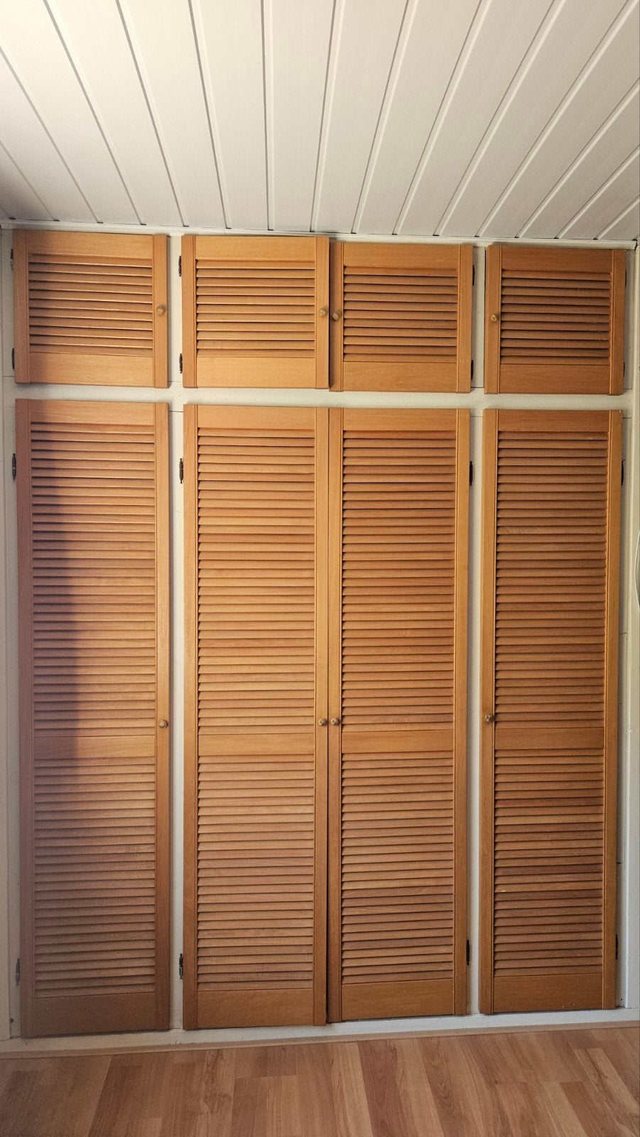 Louvredeurtjes, Ophalen, Minder dan 50 cm, Gebruikt, 200 cm of meer