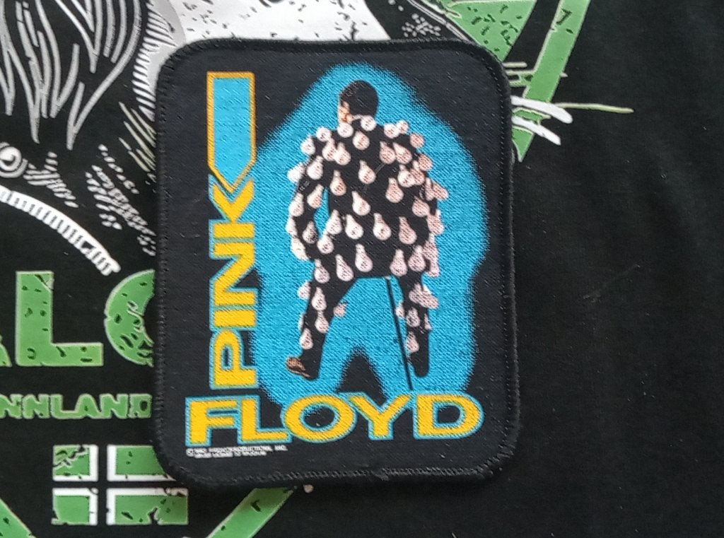 Pink Floyd vintage 1989 Delicate sound of thunder patch 62, Verzenden, Nieuw, Kleding
