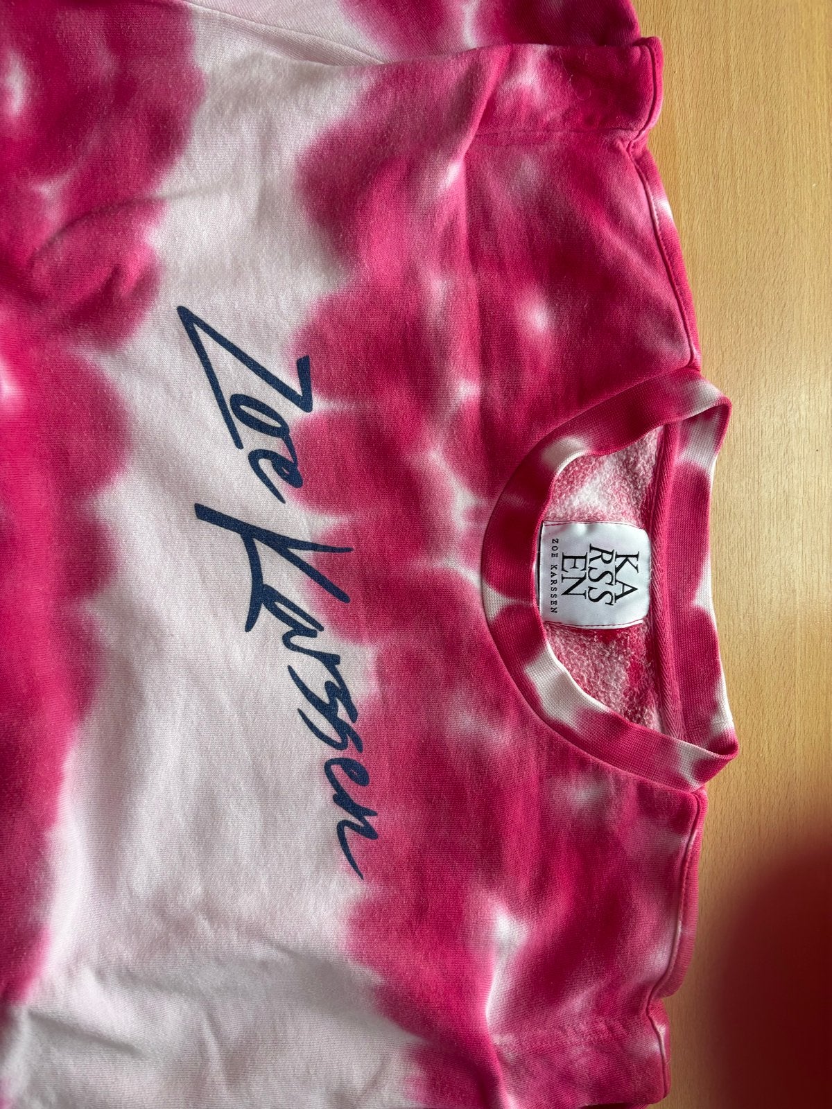 Zoe Karssen Tie-Dye Trainingspak - Roze/Wit, Ophalen of Verzenden, Gedragen, Maat 38/40 (M), Roze