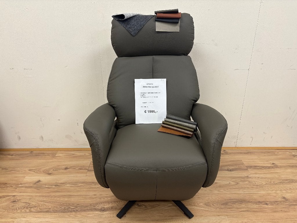 Livorno relax/sta-op stoel, Ophalen, Overige kleuren, Nieuw, Leer