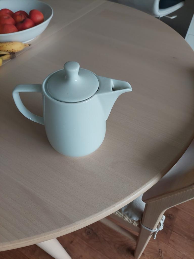 Melitta Koffiepot - Vintage Design, Ophalen of Verzenden, Steen/keramiek, Wit, Overige merken