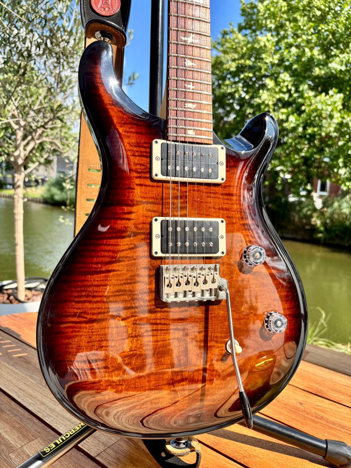 PRS CE24 2019 (incl PLEK afstelling), Muziek en Instrumenten, Ophalen, Zo goed als nieuw, Solid body, Paul Reed Smith