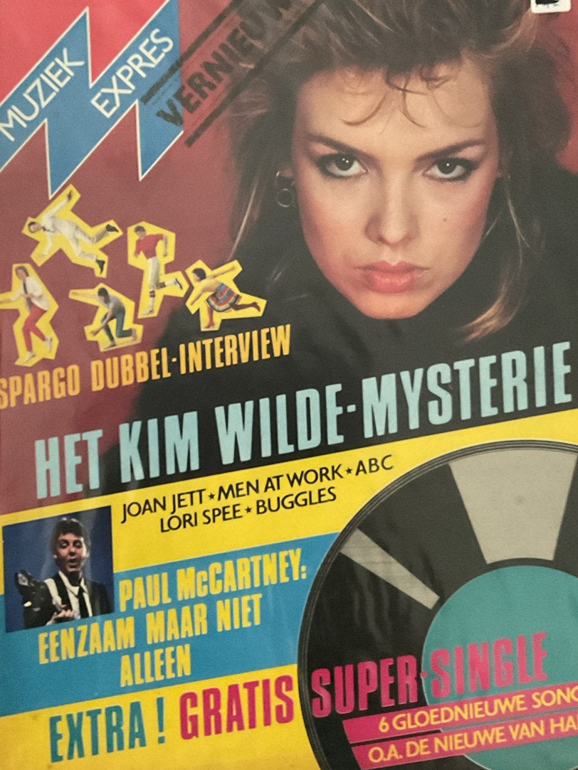 Muziek Expres met Kim Wilde, Paul McCartney en meer, Verzenden, Gelezen, Muziek, Film of Tv