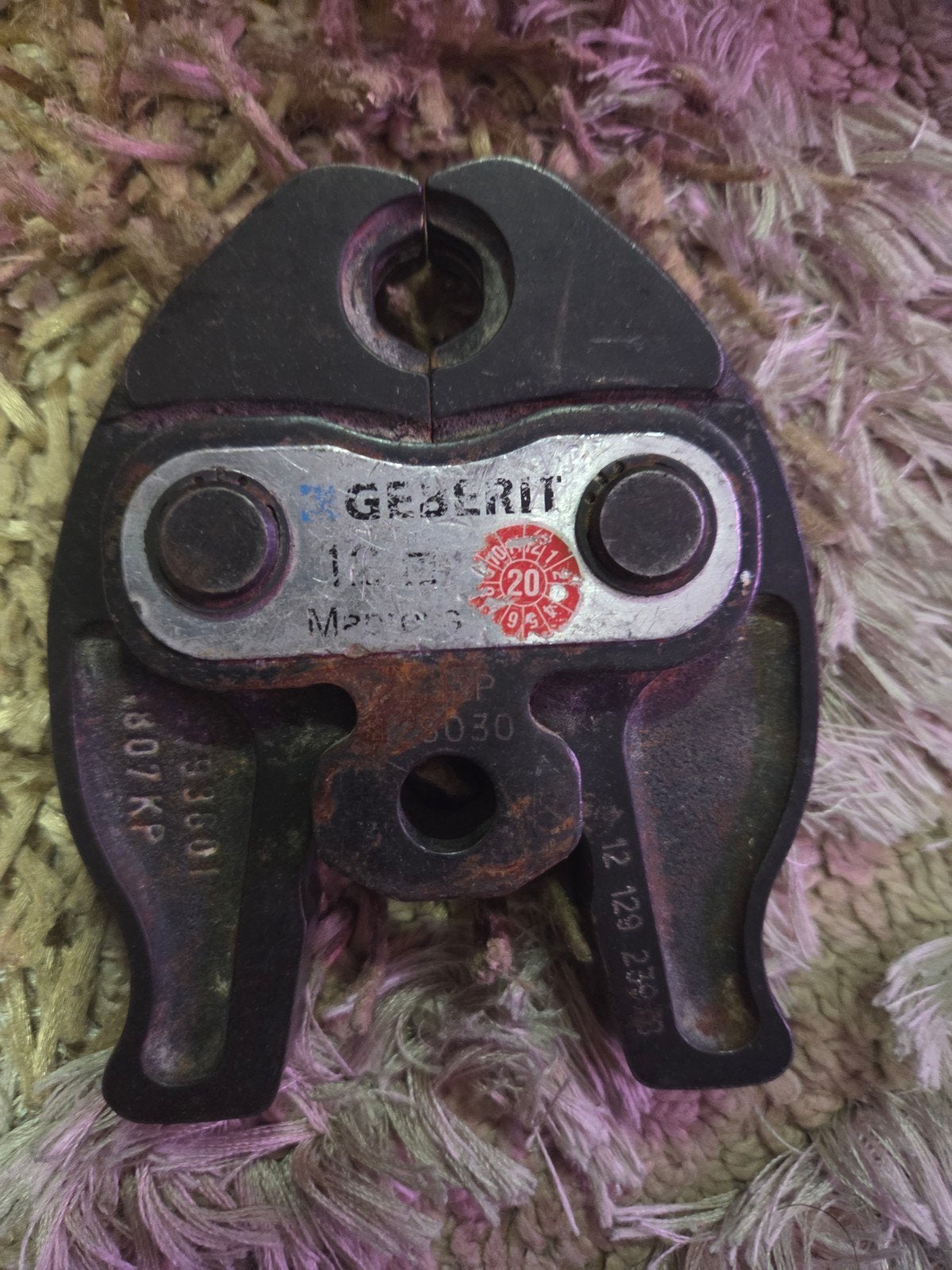 Geberit Mapress 12 Persbek, Ophalen of Verzenden, Gebruikt, Overige typen, Overige merken