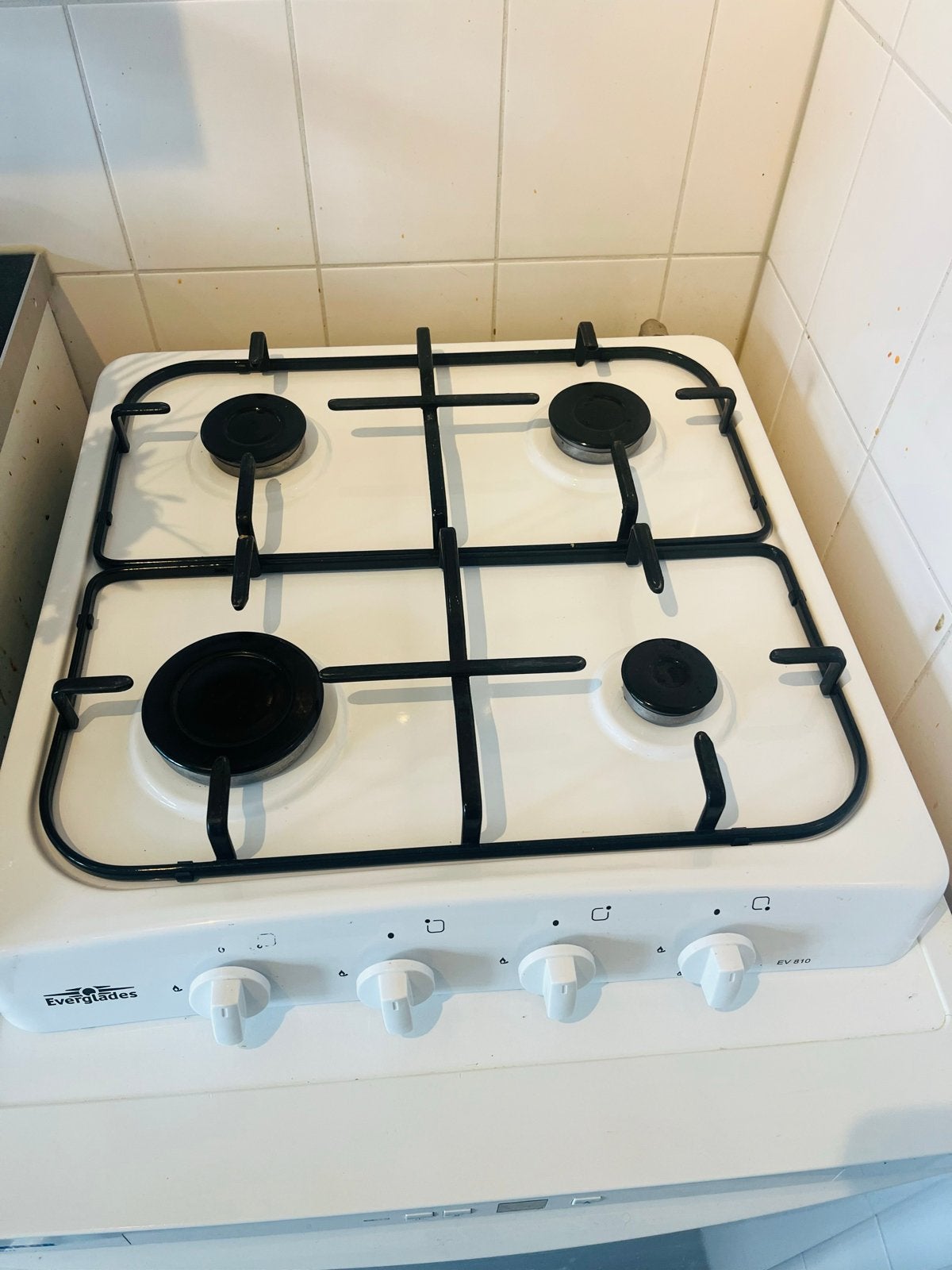 Gasfornuis 4 kookzones gebruikt, Ophalen, Gebruikt, 4 kookzones, Gas