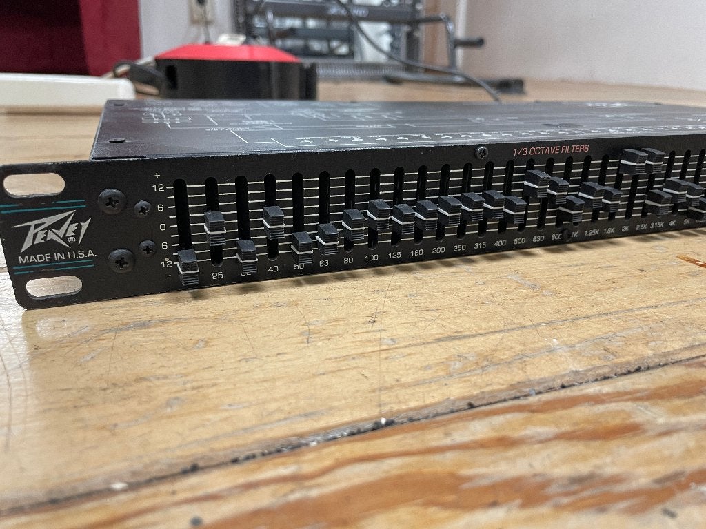 Peavey EQ-31 Grafische Equalizer – Met XLR & 100% Kraakvrij!, Ophalen of Verzenden, Gebruikt