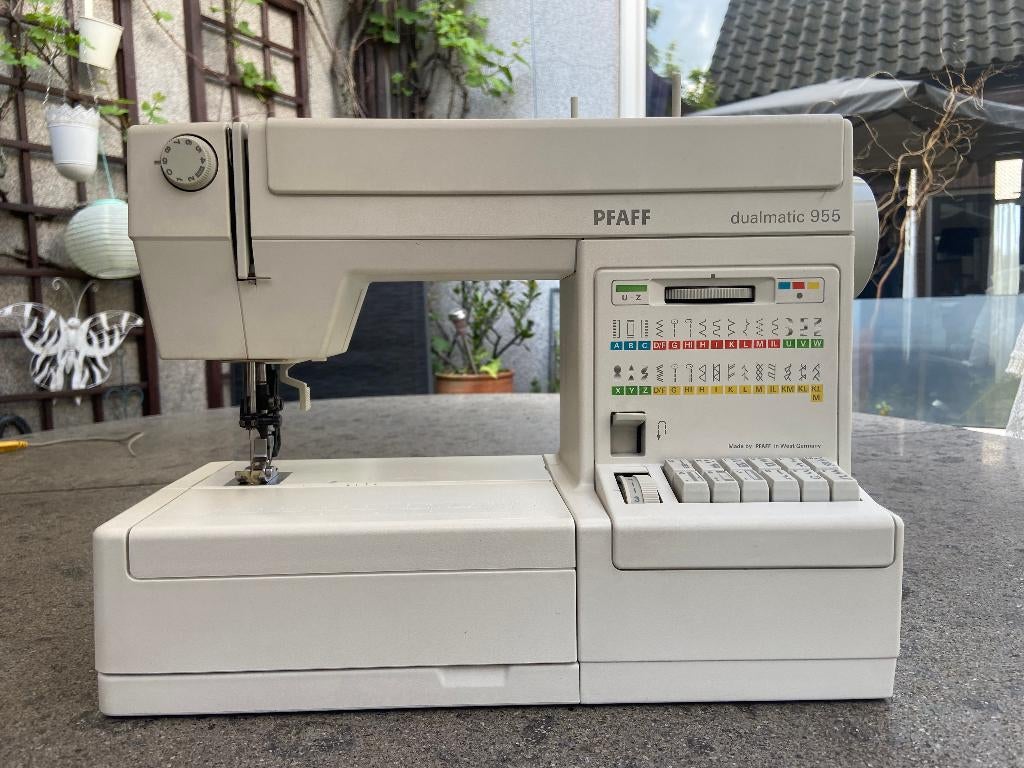 Pfaff Naaimach 955 met boventransport, Ophalen of Verzenden, Zo goed als nieuw, Naaimachine, Pfaff