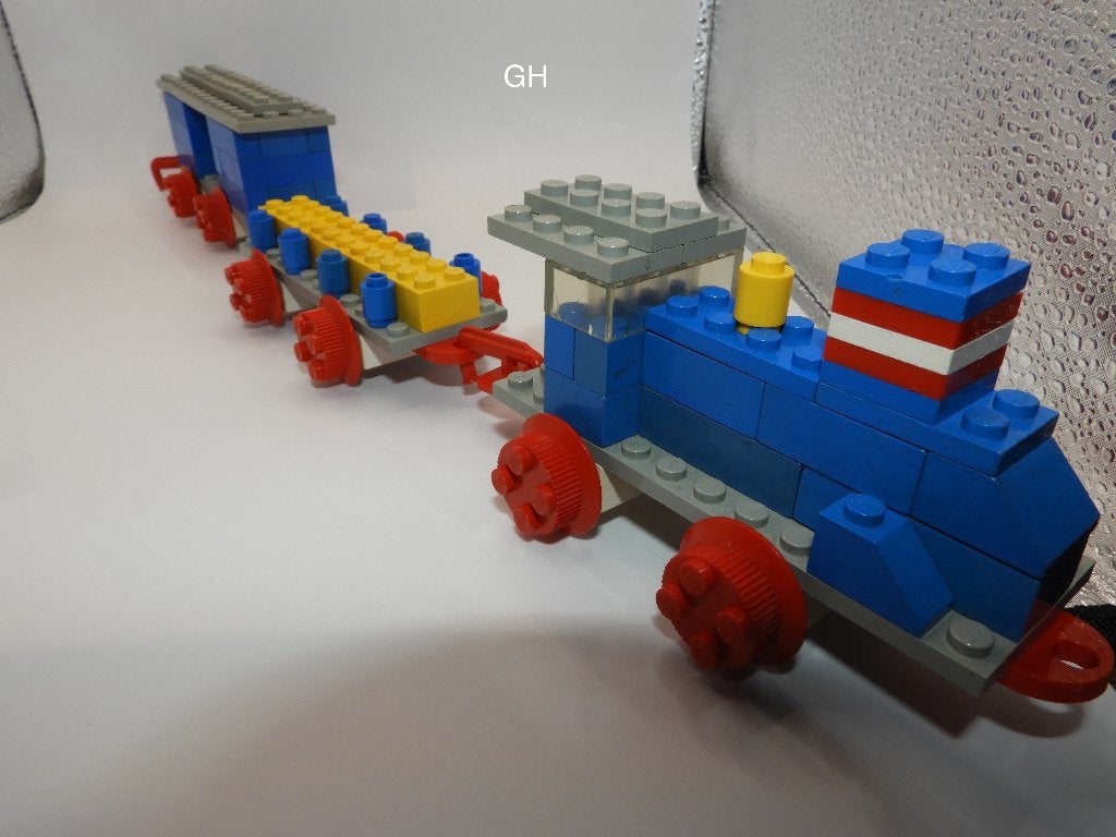 Lego 114 Vintage Small Train Set, Kinderen en Baby's, Speelgoed | Duplo en Lego, Gebruikt, Overige thema's, Lego, Ophalen of Verzenden