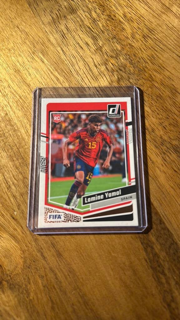 Lamine Yamal RC Panini Donruss, Ophalen of Verzenden, Zo goed als nieuw, Plaatje