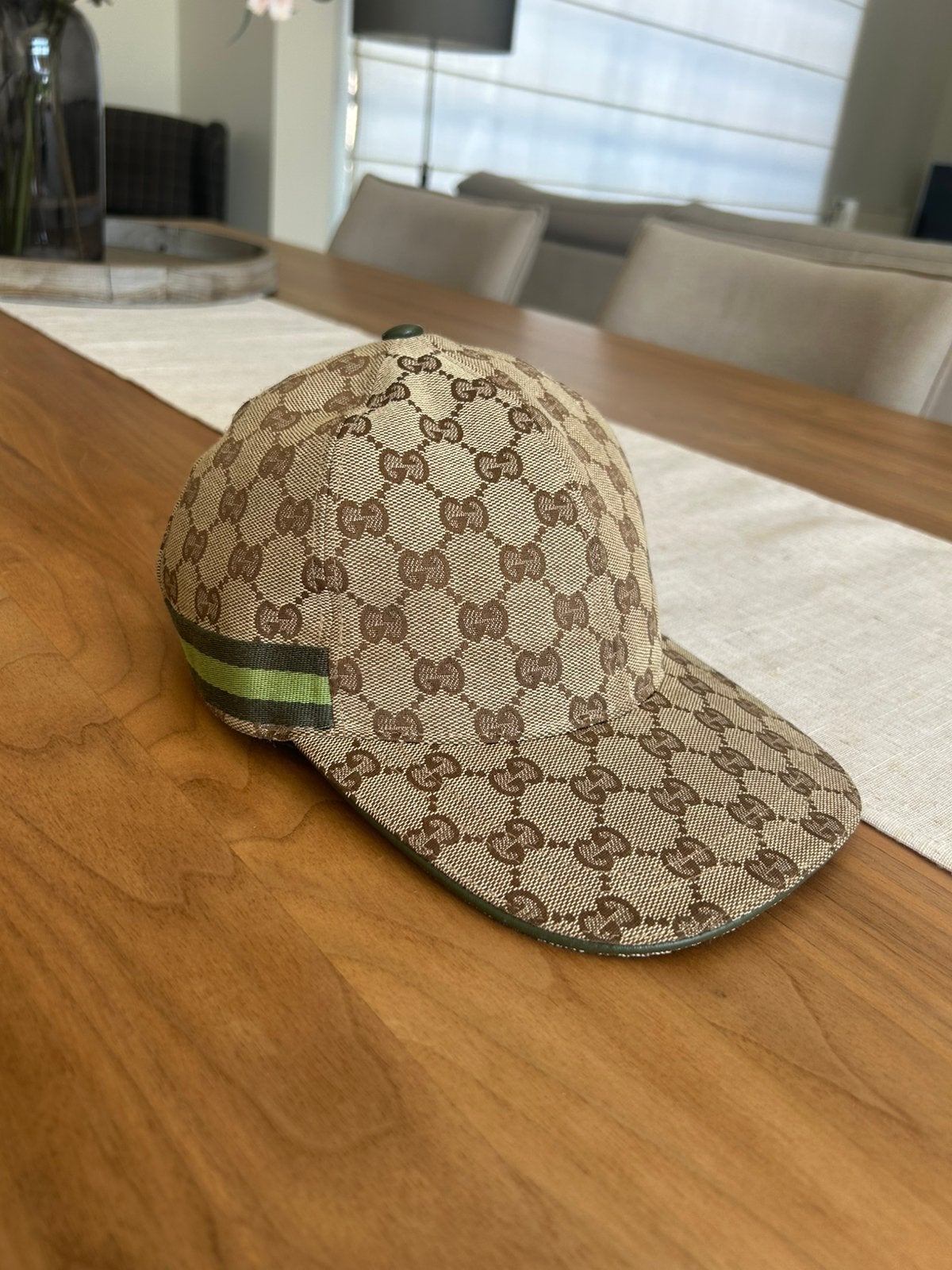 Gucci pet gingham special edition, Kleding | Heren, Hoeden en Petten, Ophalen of Verzenden, Zo goed als nieuw, 58 of 59 cm (L, 7¼ of ⅜ inch)