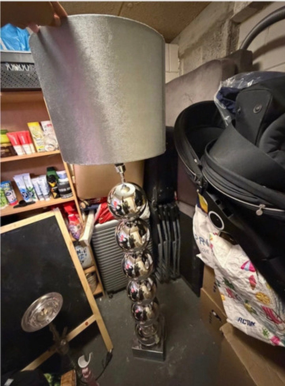 Bollamp eric kuster style, Ophalen of Verzenden, Zo goed als nieuw, Minder dan 100 cm