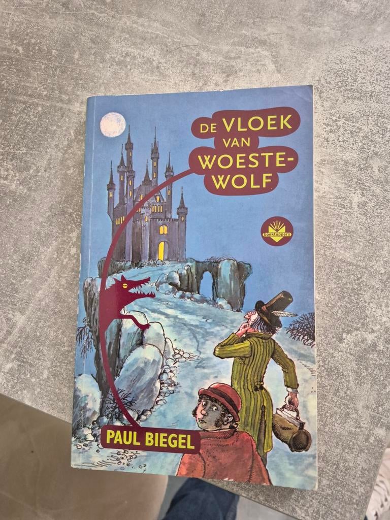 De Vloek van Woestewolf - Paul Biegel (Boektoppers), Ophalen of Verzenden