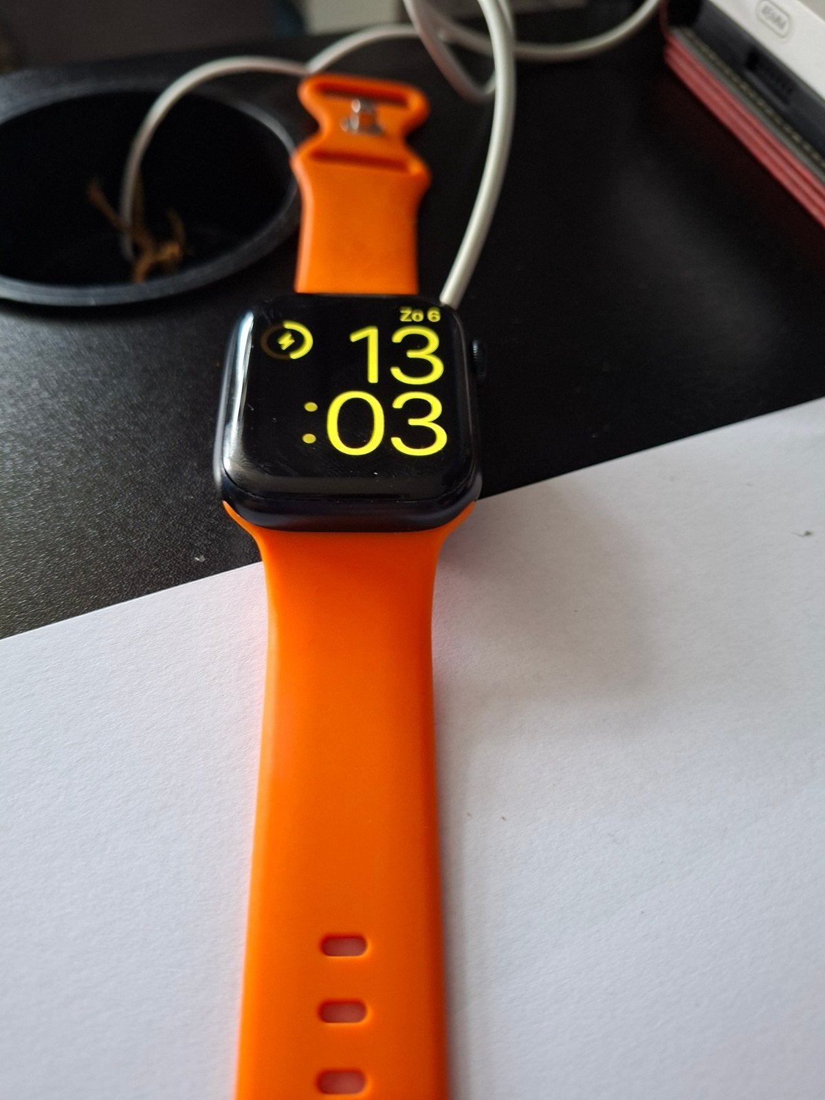 Apple Watch Series 8 met extra bandjes, Zwart, IOS, GPS, Ophalen of Verzenden