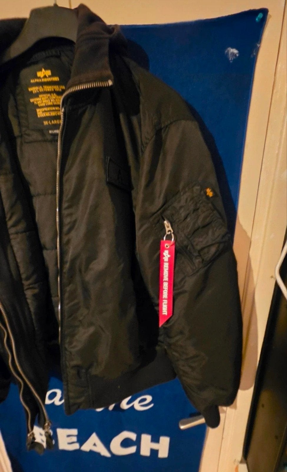 Alpha Industries Bomberjack - Zwart - Maat 3XL, Alpha Industries, Zwart, Overige maten, Ophalen of Verzenden