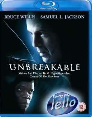 Blu-ray: Unbreakable (2000 M Night Shyamalan Bruce Willis)UK, Ophalen of Verzenden, Zo goed als nieuw, Drama