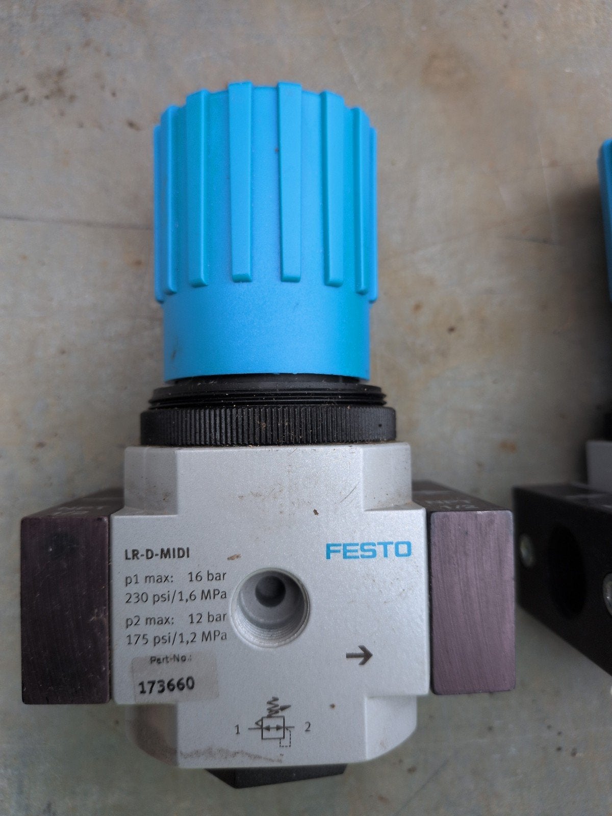Festo LR-D-MIDI Drukregelaar - Nieuw (Art.nr. 173660), Doe-het-zelf en Verbouw, Minder dan 25 liter, Ophalen of Verzenden, Nieuw