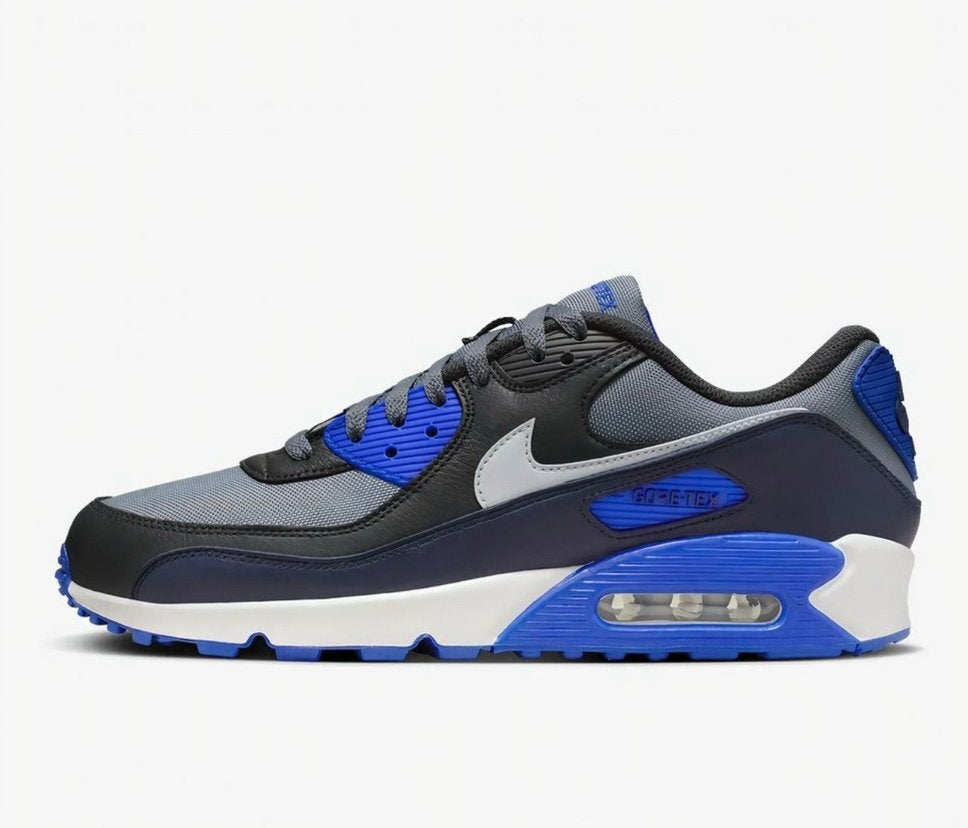 Nike Air Max 90 Gore-Tex 'Obsidian Pure Platinum' - maat 45, Product.Safety.ENEA@nike.com, Blauw, Nike, Nieuw