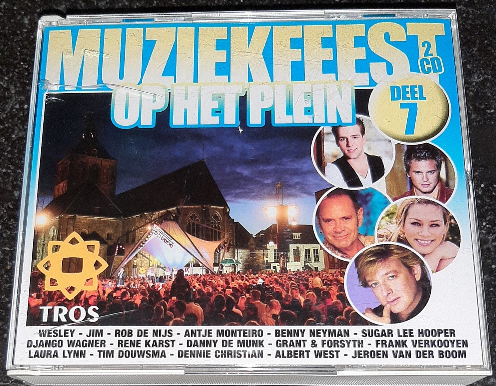 Muziekfeest op het plein deel 7 2cdbox, Ophalen of Verzenden, Zo goed als nieuw, Levenslied of Smartlap, Boxset