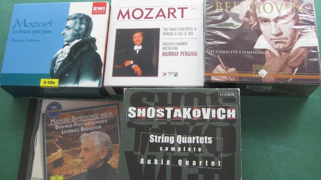 Boxen Klassieke muziek, Cd's en Dvd's, Cd's | Klassiek, Ophalen of Verzenden, Classicisme, Zo goed als nieuw, Overige typen
