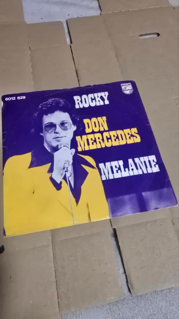 Rocky - Don Mercedes / Melanie Vinyl Single (Philips), Gebruikt, 7 inch, Single, Ophalen of Verzenden
