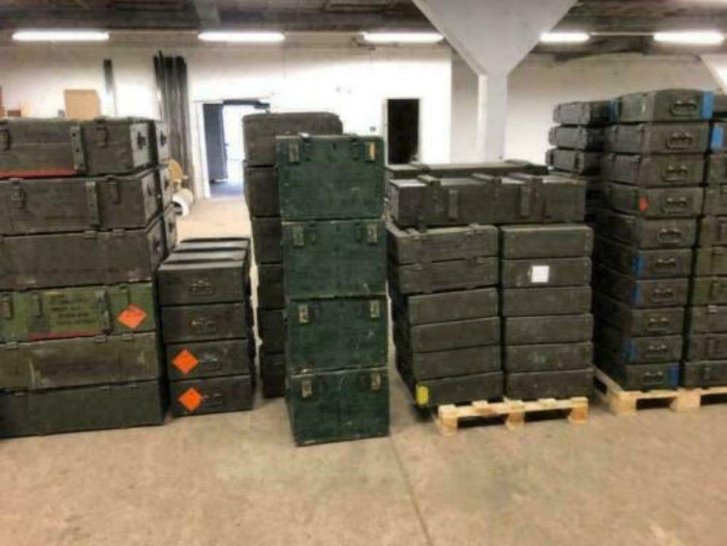 Grote legerkisten 43x55x76, Huis en Inrichting, Woonaccessoires | Kisten, Ophalen of Verzenden