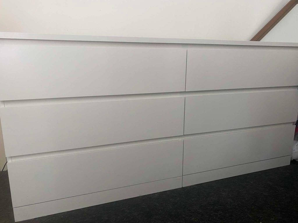 ladekast MALM Ikea, Ophalen, Overige materialen, Gebruikt, 100 tot 150 cm