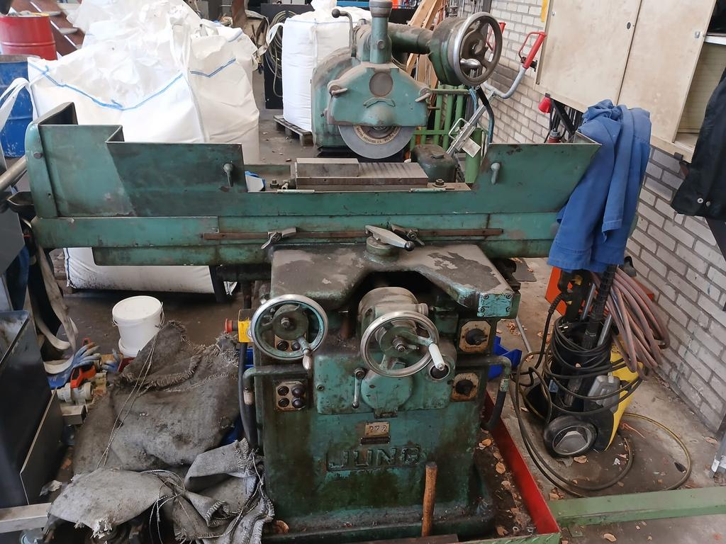 Vlakslijpmachine vlakbank industrieel, Ophalen