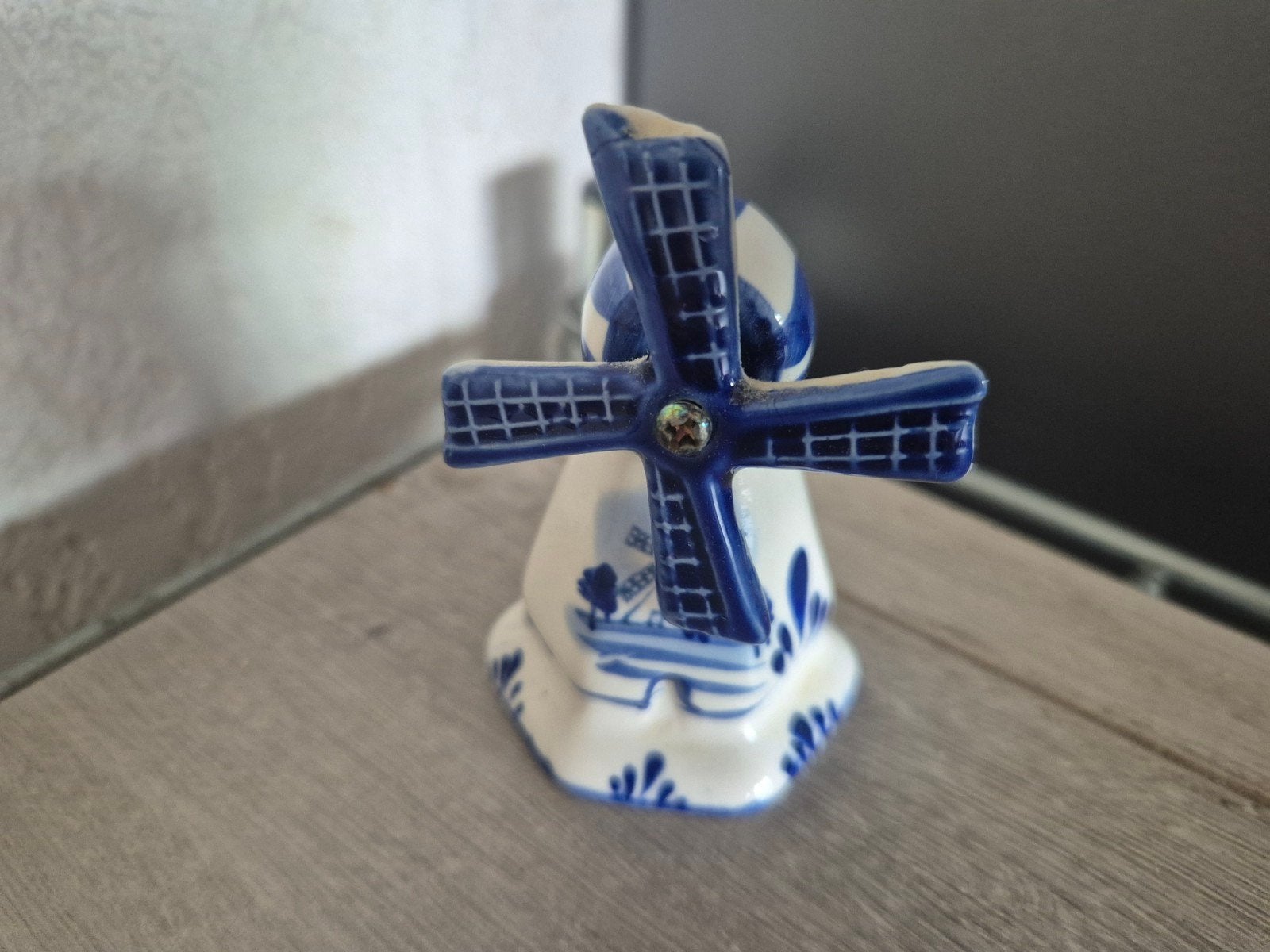 Delfsblauw molentje, Verzamelen, Beelden en Beeldjes, Ophalen of Verzenden, Zo goed als nieuw, Overige typen