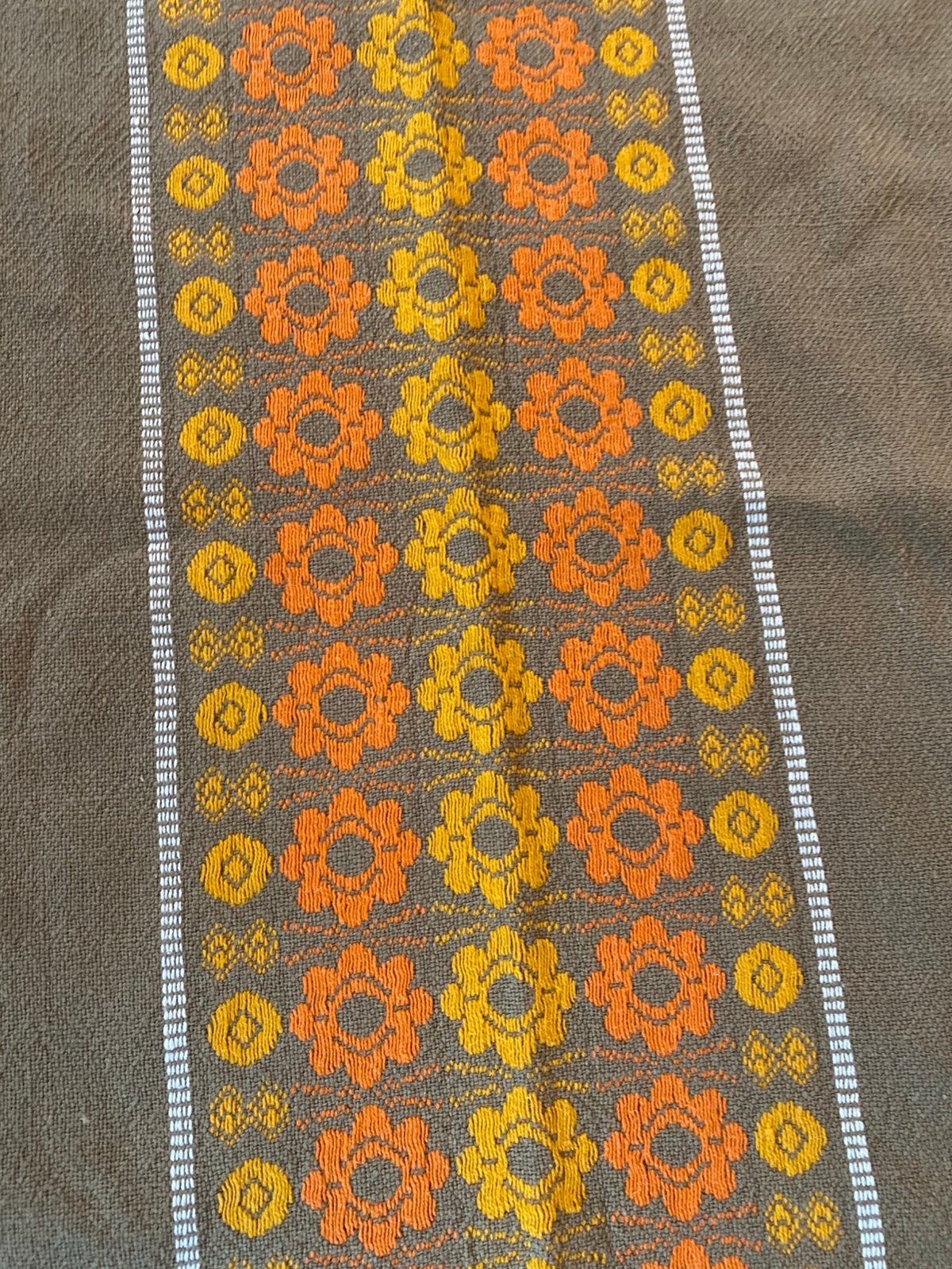 2 vintage tafellakens uit de jaren ‘60/‘70, 115 cm, 135 cm, Ophalen of Verzenden, Zo goed als nieuw