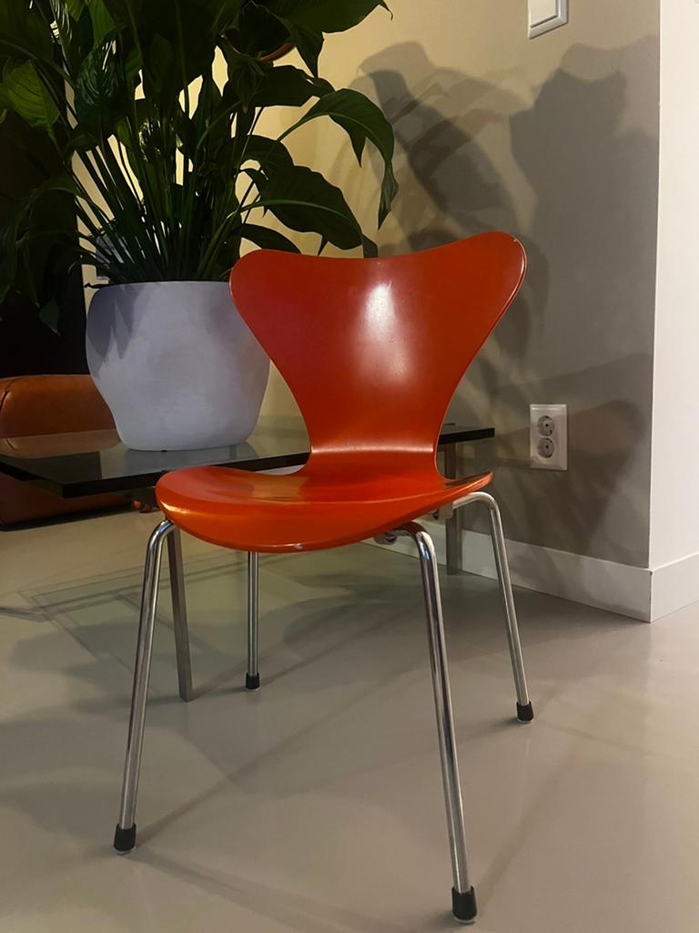 Originele Fritz Hansen junior kinder vlinderstoel, Ophalen, Gebruikt, Eén