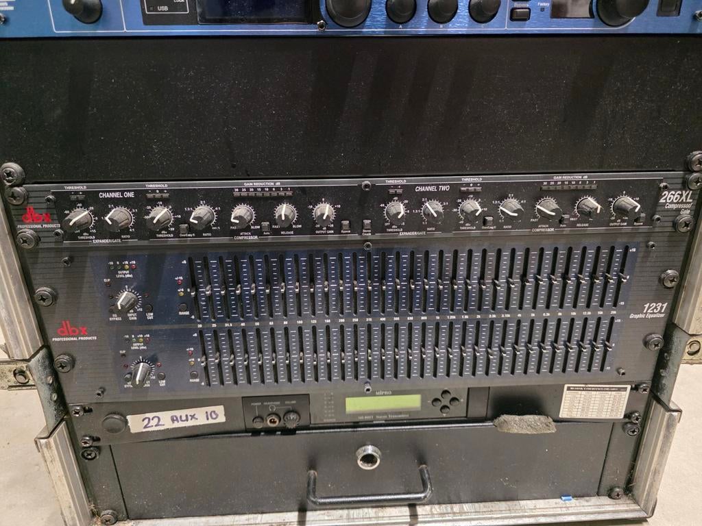DBX 1231 Grafische Equalizer, Muziek en Instrumenten, Ophalen of Verzenden, Gebruikt, Equalizer