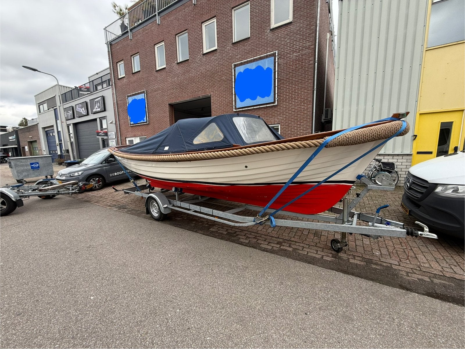 MOET WEG mooie sloep 7,5m met werk aan de romp, Watersport en Boten, Gebruikt, Binnenboordmotor, Ophalen of Verzenden, Antifouling