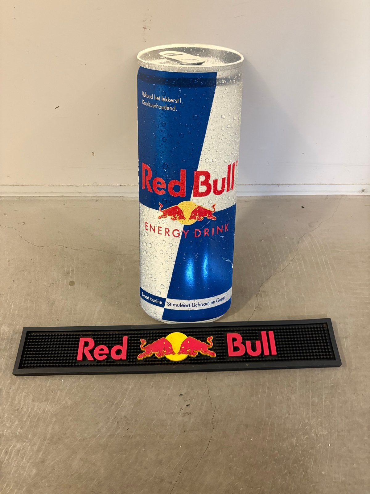 Red Bull display blik en bar mat, Verzamelen, Merken en Reclamevoorwerpen, Ophalen of Verzenden, Gebruikt, Reclamebord