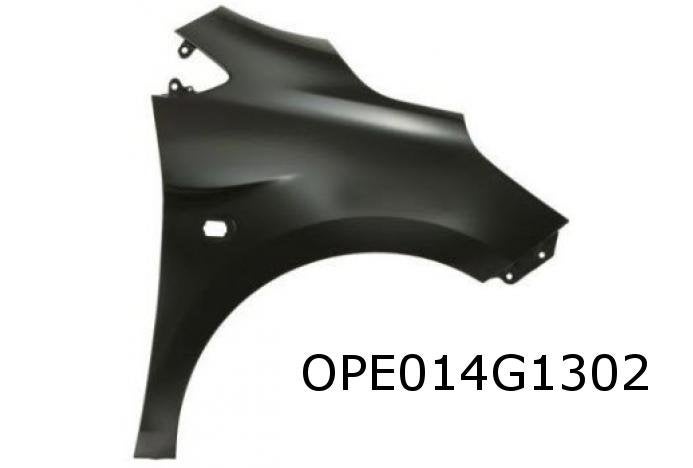 opel karl zijscherm rechts spatbord nieuw origineel 42695341