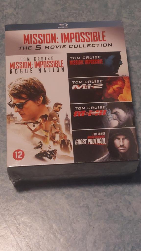 Mission Impossible Boxset films 1 tot en met 5, Ophalen of Verzenden, Zo goed als nieuw, Actie, Boxset