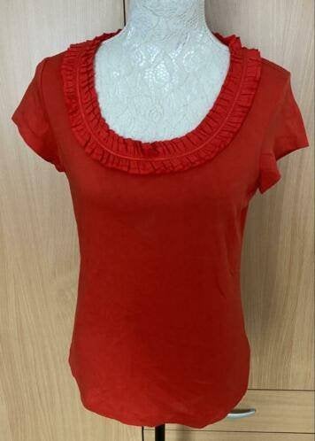 Liz Claiborne top S, Ophalen of Verzenden, Zo goed als nieuw, Korte mouw, Maat 36 (S)