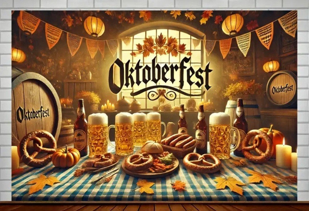 oktober fest decordoek 2.5 mtr breed, Ophalen of Verzenden