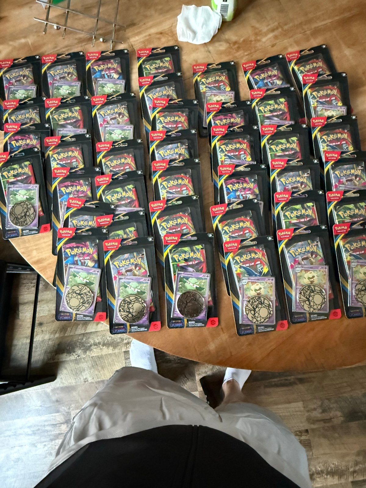 Pokémon TCG: Phantasmal Plumes Blisterpacks (18 Whimsicott,, Verzamelen, Ophalen of Verzenden, Nieuw