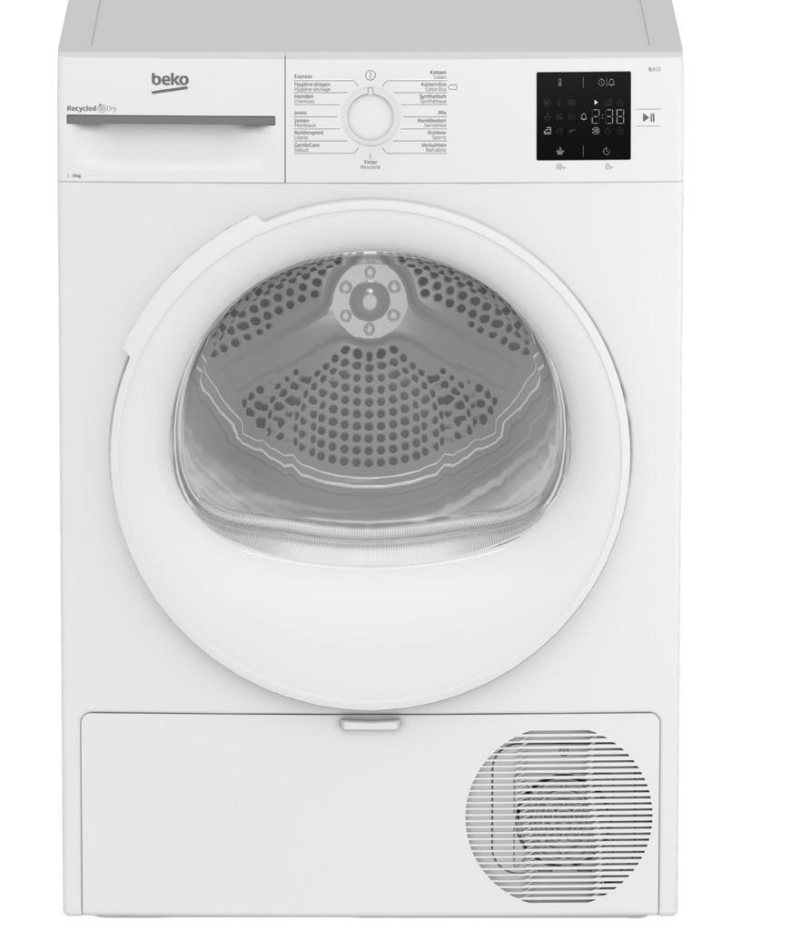Beko warmtepompdroger (zo goed als nieuw én met garantie), Witgoed en Apparatuur, Wasdrogers, Ophalen, Minder dan 85 cm, Overige typen