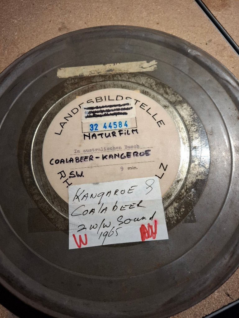 16mm film kangaroe/koala beer, Audio, Tv en Foto, Filmrollen, Ophalen of Verzenden, 16mm film