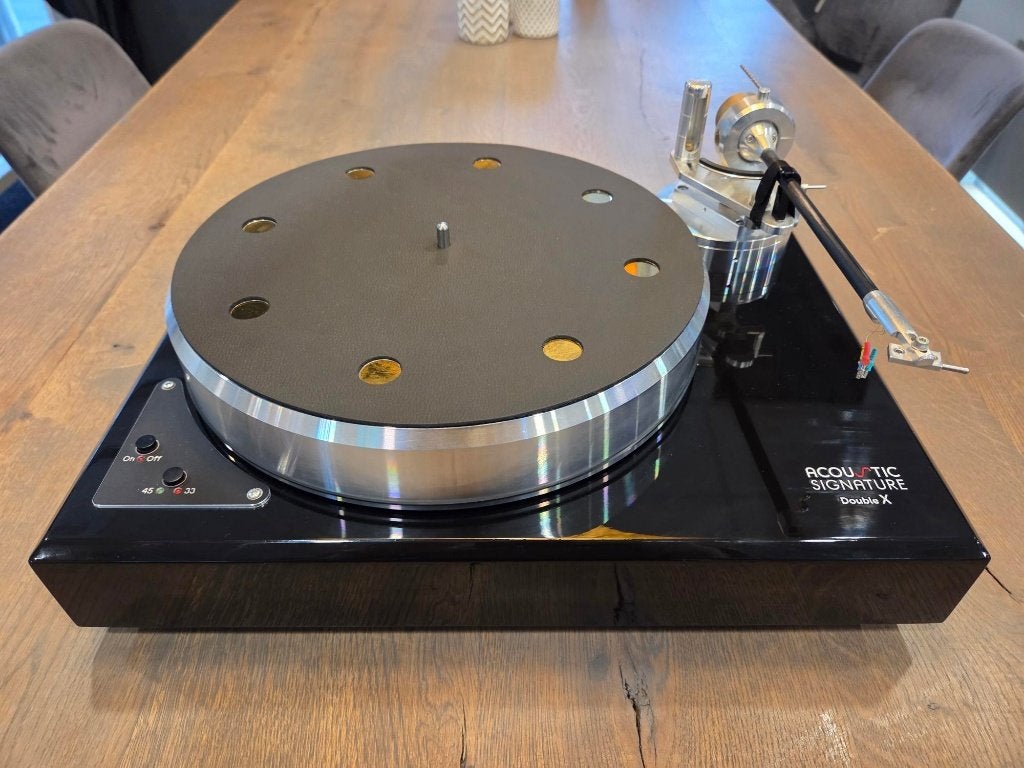 Acoustic Signature Double X - Platenspeler, Ophalen of Verzenden, Gebruikt, Platenspeler, Overige merken