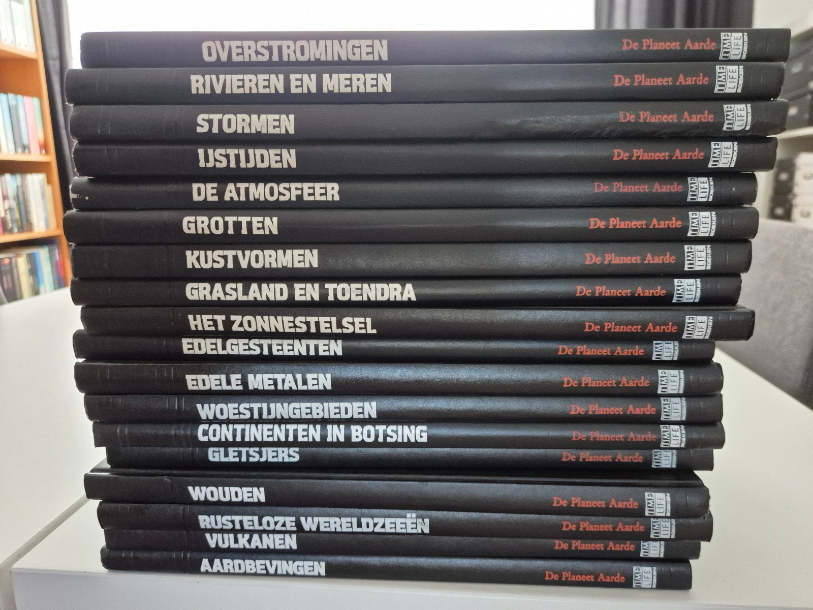 Time Life De Planeet Aarde - Complete Serie (18 boeken), Boeken, Ophalen of Verzenden, Gelezen, Natuur algemeen, Time Life Books