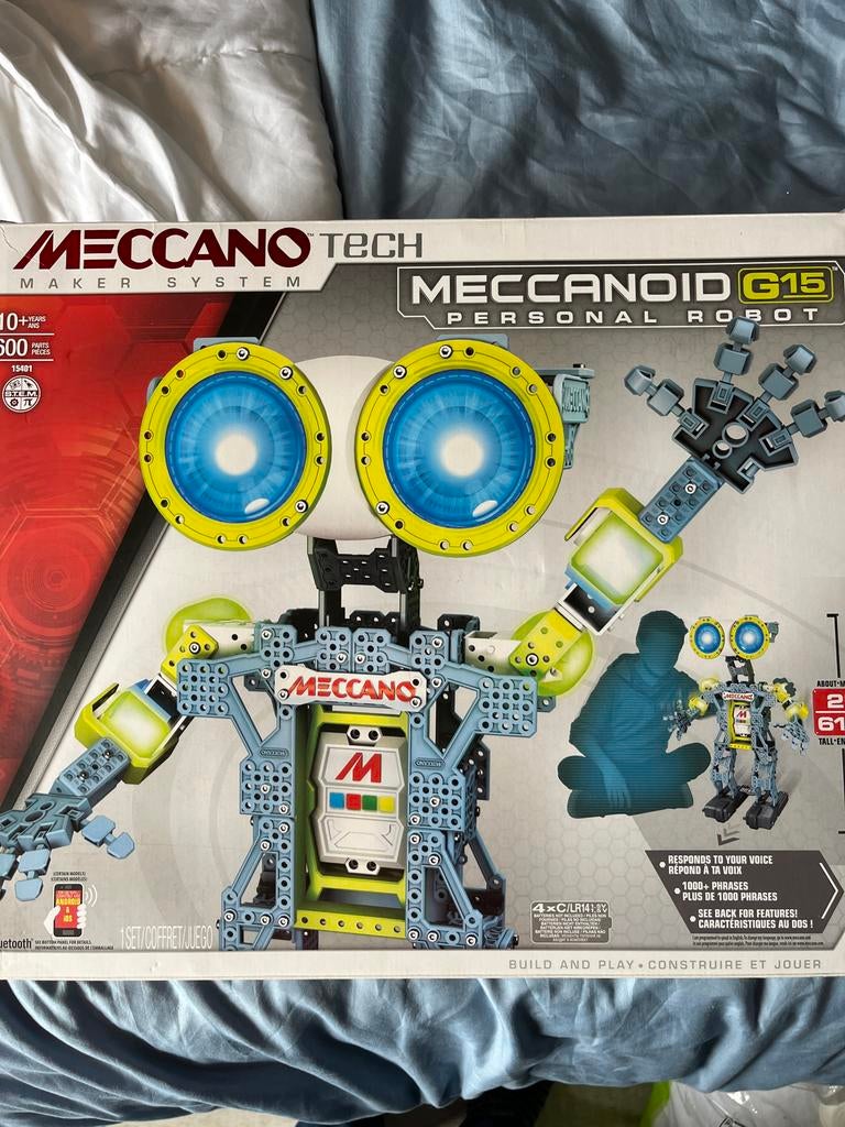 Meccanoid G15 Robot Bouwpakket - Interactief Speelgoed, Ophalen of Verzenden, Gebruikt